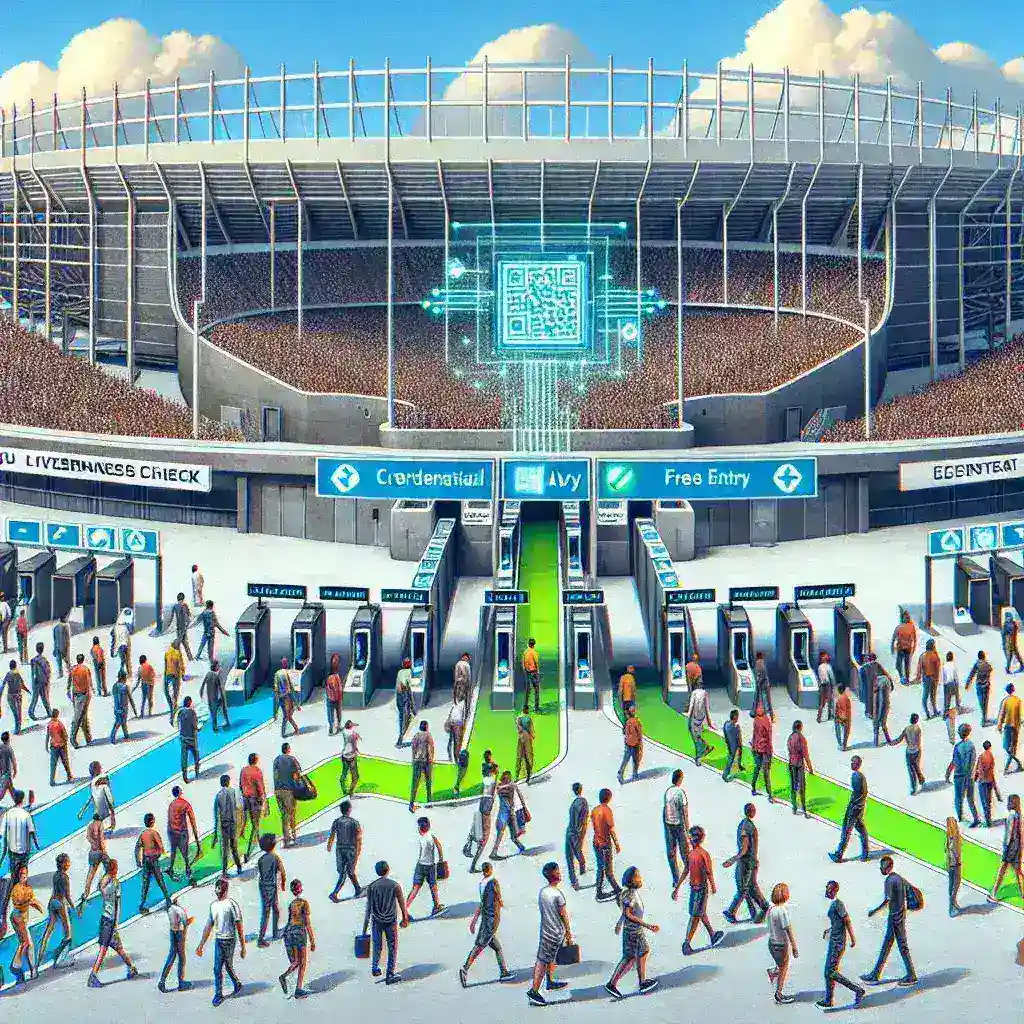 Pro Sports Arenas Add Credential-Free Entry Lanes with Liveness Checks